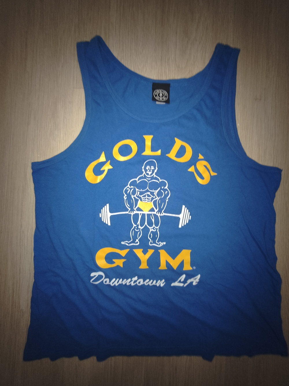Gold's Gym Graphic Tank Top in Blue